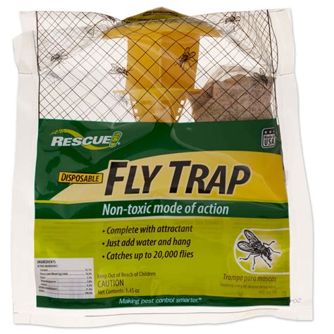 Rescue Outdoor Disposable Fly Trap Green 2 Pack at Joshua Allingham blog
