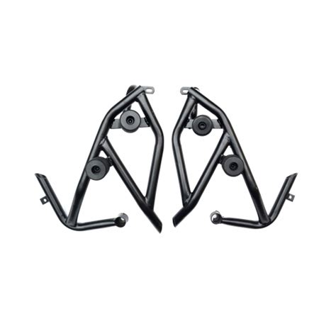 Xtremz Crash Guard With Sliders For Yamaha R15 V4 - Black Color