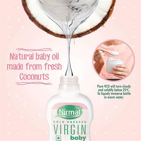 KLF Nirmal Virgin Baby Coconut Oil -200 ML