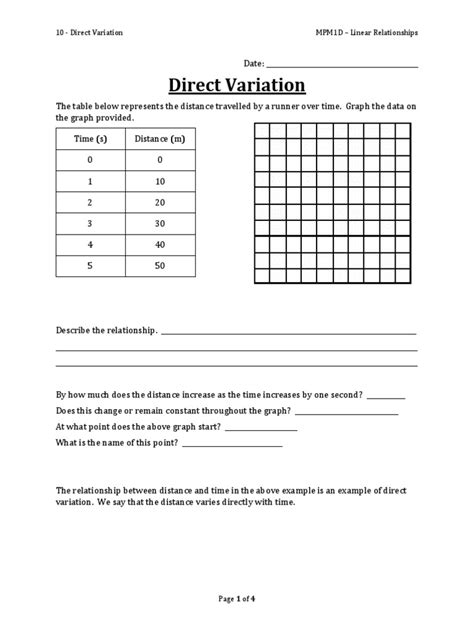 Image result for Direct Variation Lesson