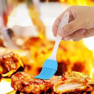 SWISS WONDER Silicone Oil & Butter Brush Silicone Flat Pastry Brush ...