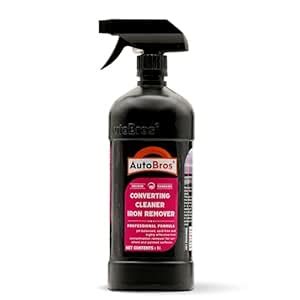 AutoBros Alloy Rim Cleaner & Iron Remover (1Ltr) | Changes Color as it ...