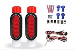 LIBRA Boat Trailer Guide on Post Pipe Guide Light Set LED Submersible ...