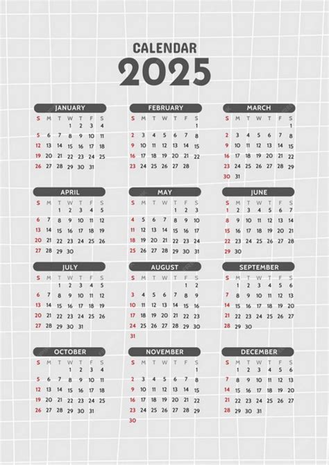 Calendrier anglais 2025 Fêtes nationales Calendrier dates ...