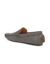 Buy Men Men Round Toe Textured Colin 3.0 Loafers Grey|U.S. Polo Assn. India
