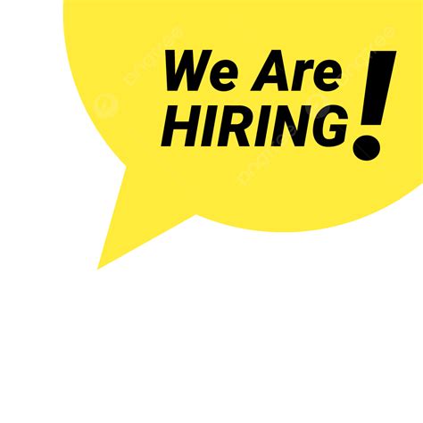 We Are Hiring Banner Concept, We Are Hiring Post, We Are Hiring Text ...