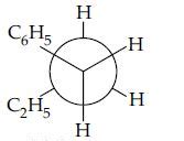 Which of the following is the most stable conformation of 1-phenyl-2 ...