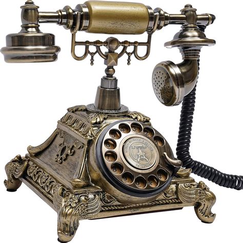 Eapmic Vintage Corded Rotary Dial Landline Telephone for India | Ubuy