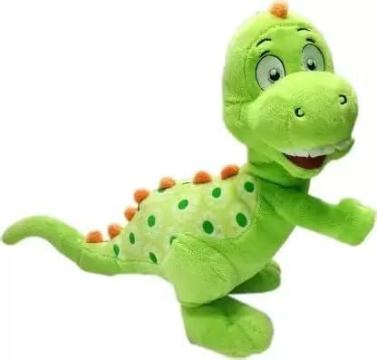 Buy MM TARGET Baby Dinosaur Plush Green & Red Colour- 25 cm - 25 mm ...