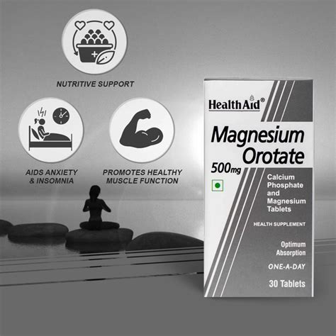 HealthAid Magnesium Orotate | Buy Online