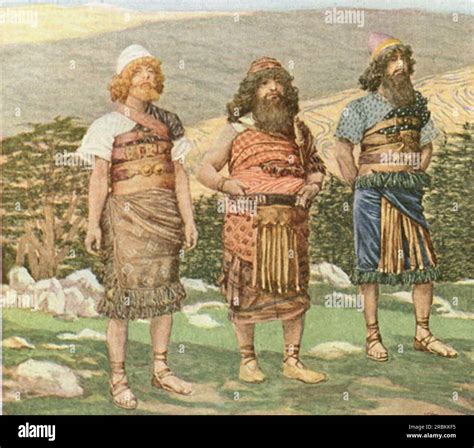 Shem, Ham and Japheth 1902 by James Tissot Stock Photo - Alamy