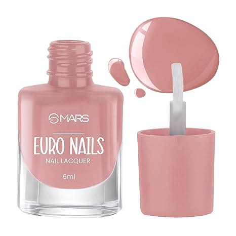 MARS EURO Nail Lacquer | Glossy Gel Finish | Rich Pigmentation | Chip ...
