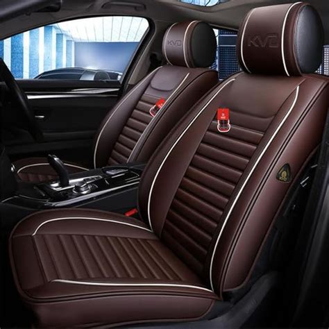 KVD AUTOZONE Superior Leather Luxury Car Seat Cover Compatible with ...