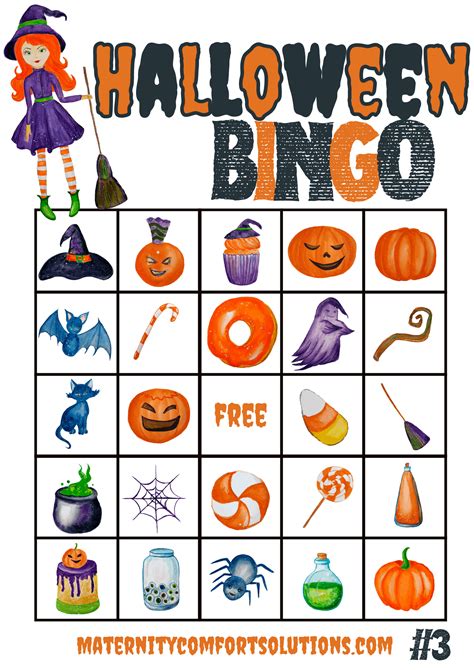 Halloween Bingo Game Printable - Printable Free Templates