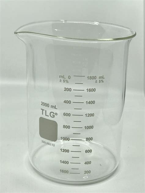 CHEM SCIENCE INC 229.202.12 Beaker, Standard Wall, Griffin Low Form ...