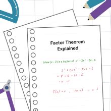 Image result for Factor Theorems Tutorials
