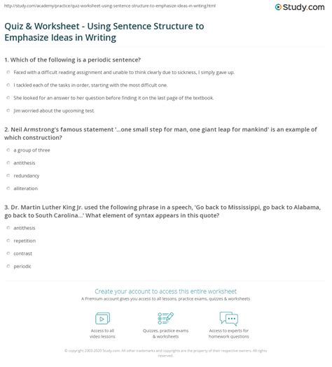 Periodic Sentence Examples