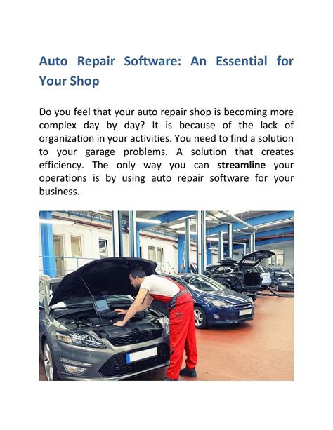 Auto Repair Software 的图像结果