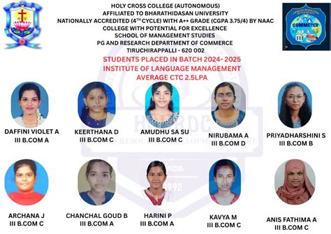 HOLY CROSS COLLEGE - TRICHY