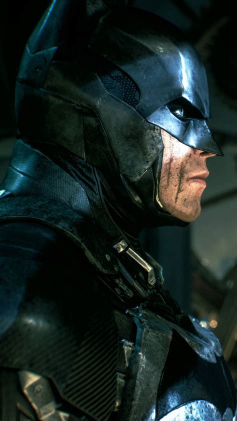 Download Batman Arkham iPhone Side Profile Wallpaper | Wallpapers.com