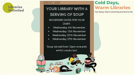 Your Library With A Serving Of Soup, Tuly Street, EX31 1EL Barnstaple ...