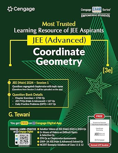 JEE Advanced Coordinate Geometry with Free Online Assessments and Digi ...