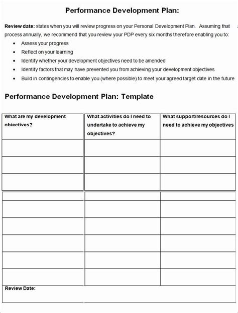 20 Employee Development Plan Template Excel – Simple Template Design
