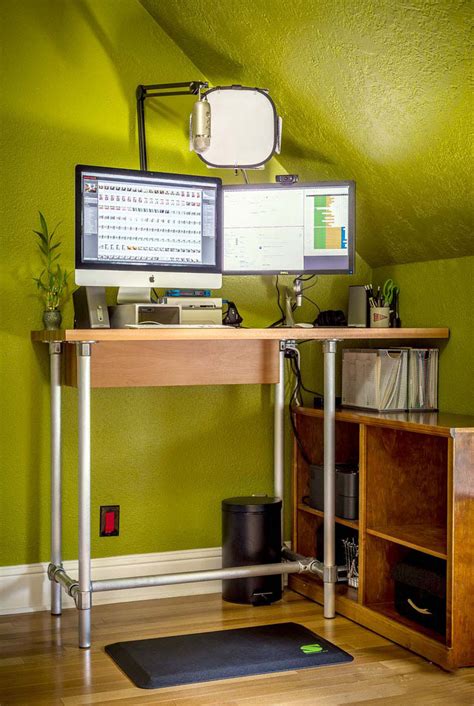 Boost Wellbeing with Kee Klamp Sit/Stand Desks – Simplified Building
