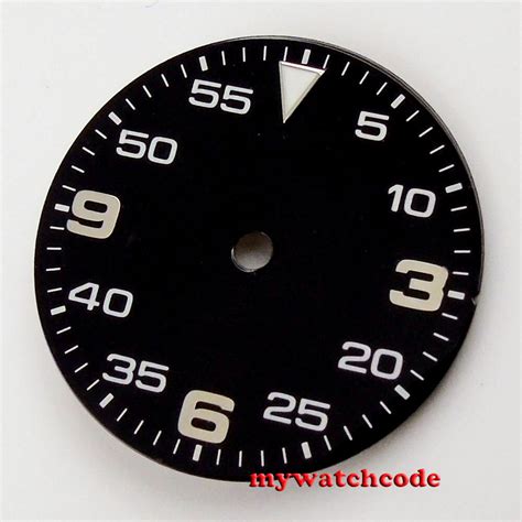 29mm bliger blue black white dial fit 2824 DG2813 | Ubuy India