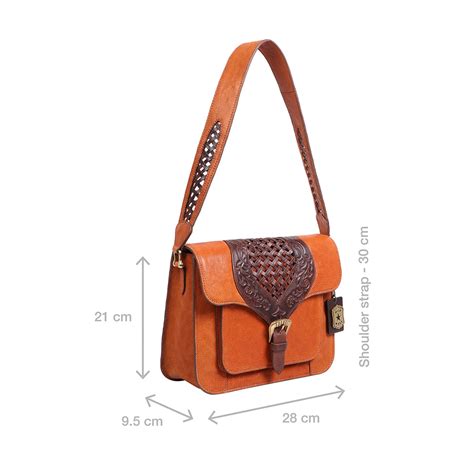 Buy Orange Belle Star 02 Shoulder Bag Online - Hidesign