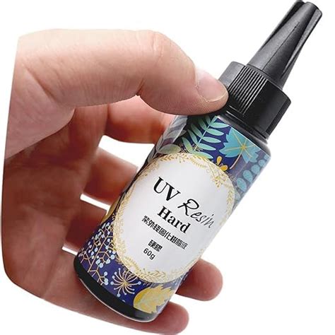 Levin UV Resin Clear Hard,UV Jewelry Resin Glue Sunlight Ultraviolet ...