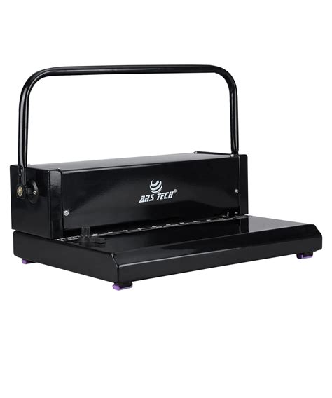 ARS TECH Strip Binder Machine A4 10-Rectangular Holes with 20 Pages ...
