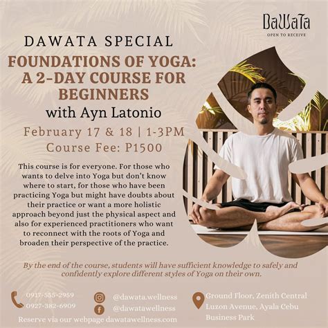 2 Day Foundations of Yoga, Ground Floor, Zenith Central, Lot 2, Block ...