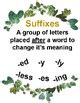 Suffix Posters Eucalyptus by Heidi Hoeger | TPT