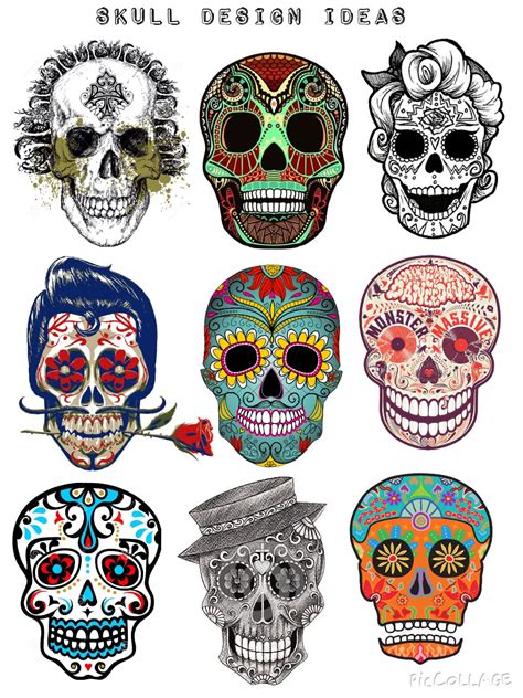 Design Ideas Part 2 | Mexican Day Of The Dead Day Of The Dead Skull ...