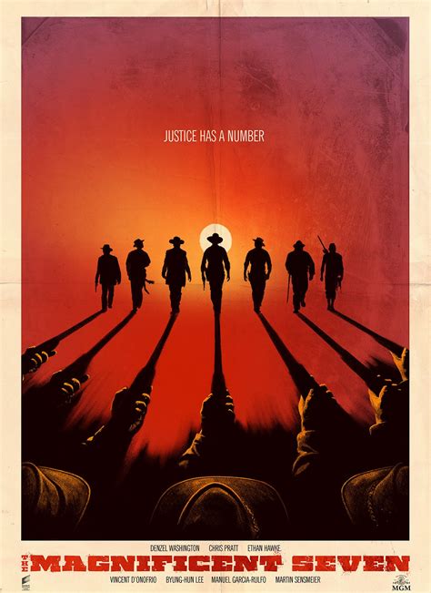 Magnificent Seven Poster THE MAGNIFICENT SEVEN 7 New Firecrackers