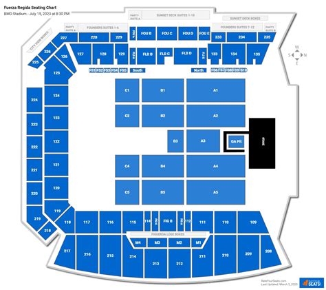 Bmo Stadium Seating Chart Concert | Portal.posgradount.edu.pe