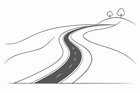 Road drawing Images - Free Download on Freepik