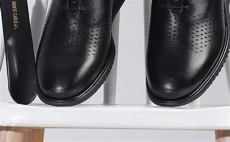 Buy Monte Carlo Mens Black Solid Lace Up Genuine Leather Casual Shoes ...