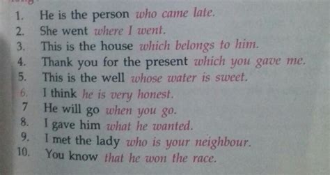 Identify the kind of clause whether it is a noun,adjective or adverb ...