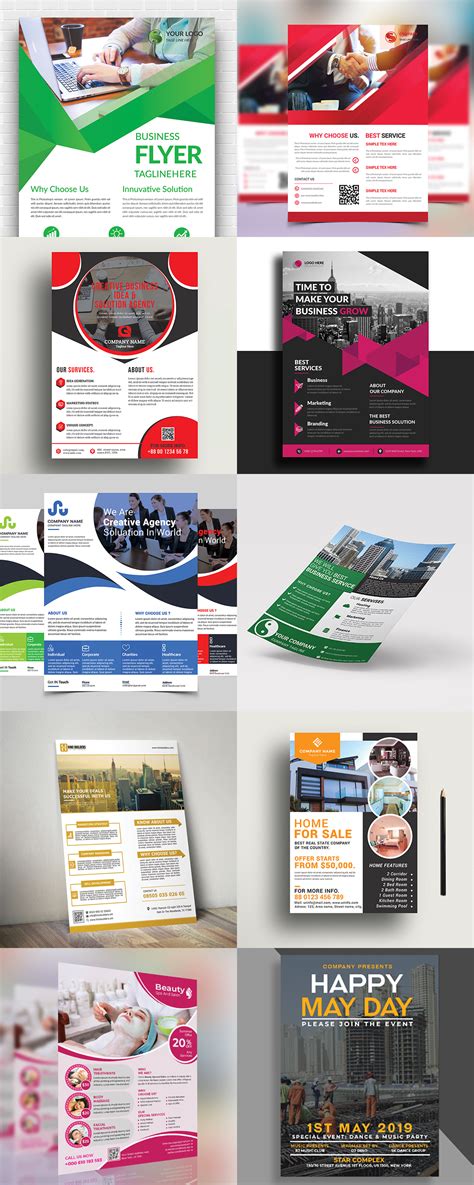 120 Flyer Templates Bundle with Extended License - Prints | CodeGrape