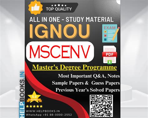 MSCENV IGNOU All-in-One Exam Notes: 5 Previous Years' Solved Papers, 3 ...