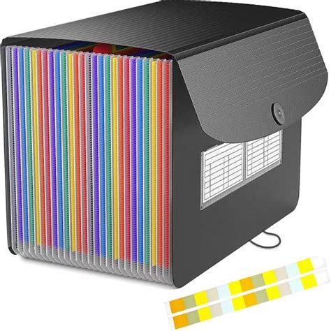 STORITE Plastic 24 Pockets Expanding File Folder - Price History