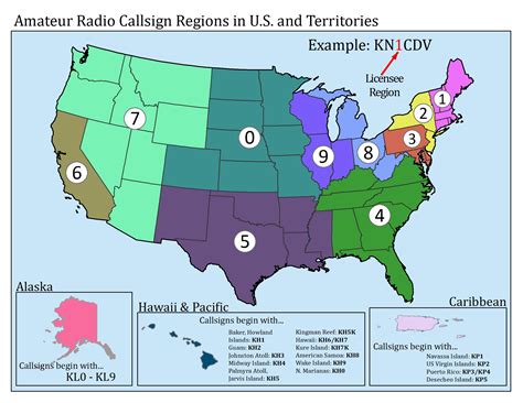 Image result for Ham Radio Call Map