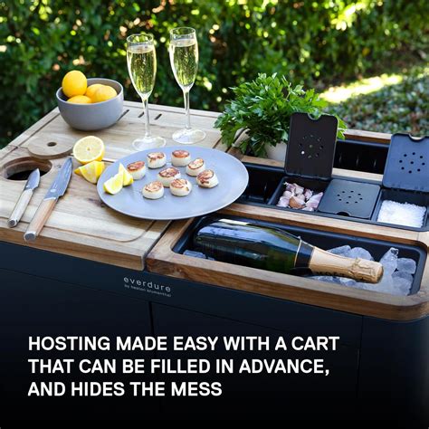 Everdure Mobile Prep Kitchen with Cover, 40-Inch India | Ubuy