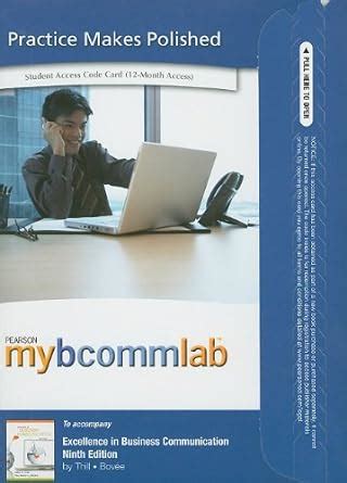Buy MyLab Business Communication - Access Card - for Excellence in ...