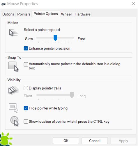 Image result for Pointer Speed Setting