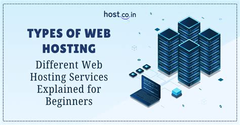 Types of Web Hosting: Different Web Hosting Services Explained for ...