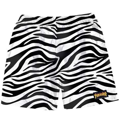 ANIMAL PRINT DAILY SHORTS (Zebra) – Capsul