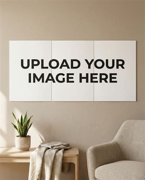 Customize Your Wall Three Piece Split Art Set – Posterized
